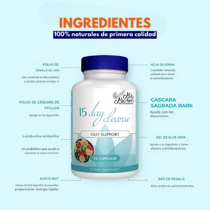15 Days Cleanse Gut And Colon Support - G