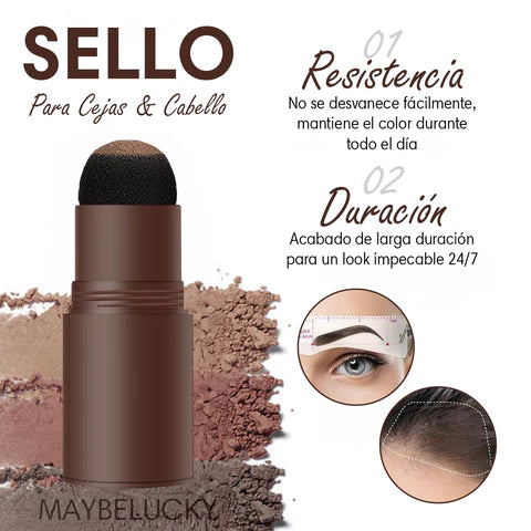 ¡CEJAS PERFECTAS EN SEGUNDOS! ✨ Sello Cejas Café – Definición, Precisión y Naturalidad ✨ - F