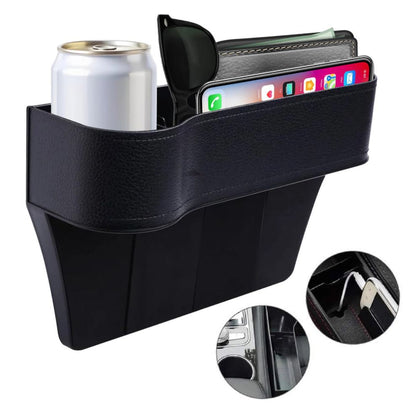 ORGANIZADOR DE ASIENTO CON PORTAVASOS 🚗