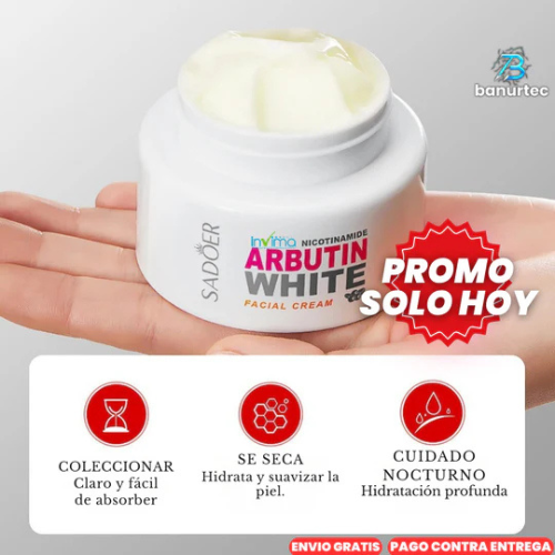 Oferta Especial: ArbutinWhite™ Crema Blanqueadora De Nicotinamida y Arbutina