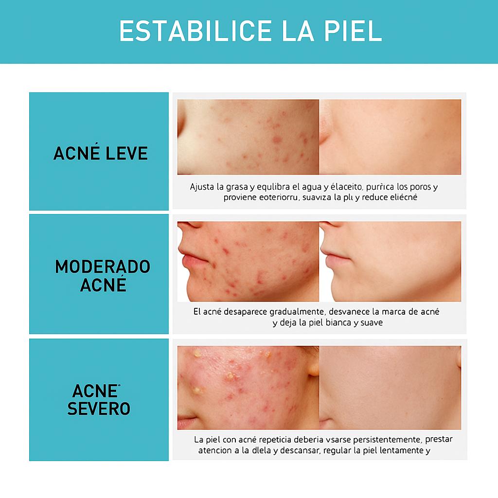 IF - Gel Reparador de Acné Jayusing desvanece las marcas y manchas de acné, repara, hidrata e ilumina la piel.
