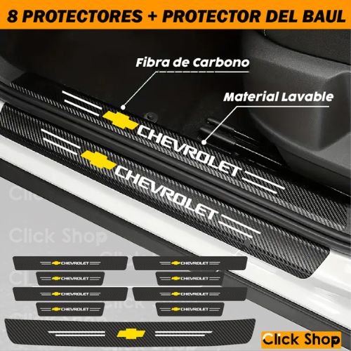 8 Protectores + 1 Protector de Baul - F
