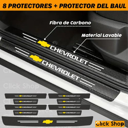 8 Protectores + 1 Protector de Baul - F