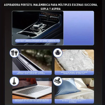 Aspiradora Multifuncional ✨ PowerClean Pro™ - ⭐⭐⭐⭐⭐ PAGA AL RECIBIR 🚀 - G