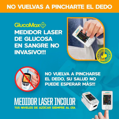 Medidor de Glucosa en Sangre Multifunción Siemens 3 en 1, pulso, glucosa y presión + Envío gratis - F