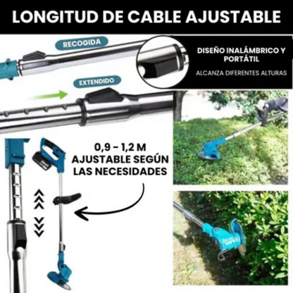 Cortadora de Cesped Inalambrica TurboBlade™ [2 BATERÍAS RECARGABLES] - G