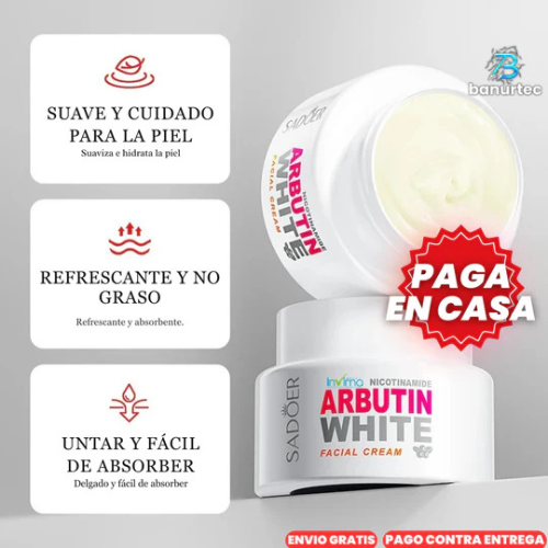 Oferta Especial: ArbutinWhite™ Crema Blanqueadora De Nicotinamida y Arbutina - G