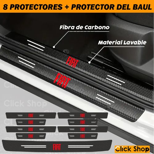 8 Protectores + 1 Protector de Baul - F