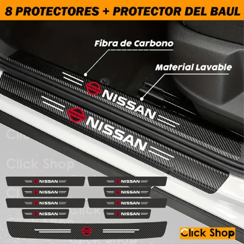 8 Protectores + 1 Protector de Baul - F