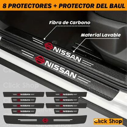 8 Protectores + 1 Protector de Baul - F