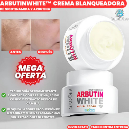 Oferta Especial: ArbutinWhite™ Crema Blanqueadora De Nicotinamida y Arbutina - G
