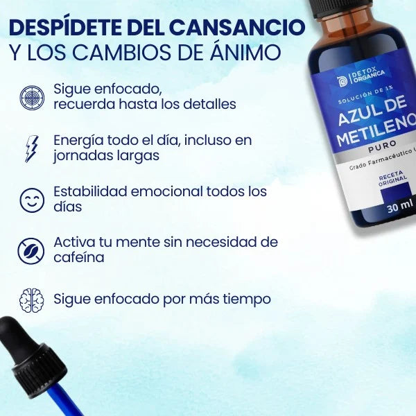 F - NeuroBlue™  Azul de Metileno al 1% - 30ml.