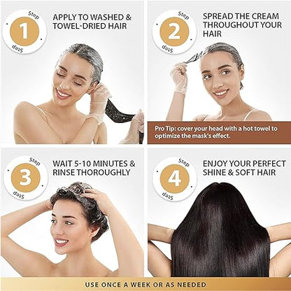 🌿🌟 ¡Mascarilla Capilar Karsell: Renueva y Revitaliza tu Cabello! 💆✨ - G