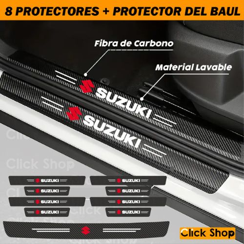 8 Protectores + 1 Protector de Baul - F