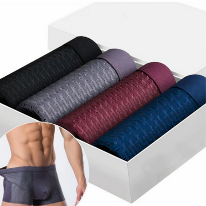 Pack boxers premium de fibra de bambu