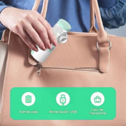🧊 CLEARFLOW™ NEBULIZADOR – Respirar nunca había sido tan fácil 😮💨 - G