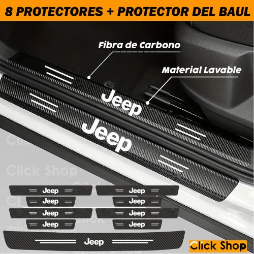8 Protectores + 1 Protector de Baul - F