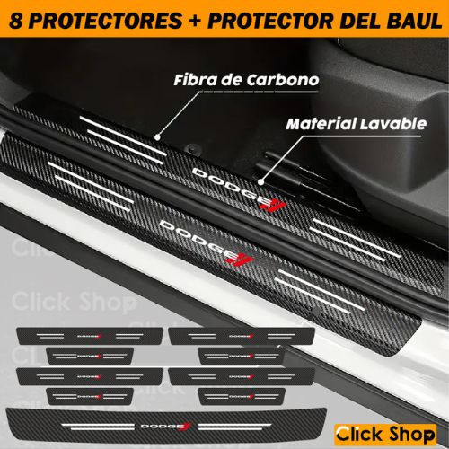 8 Protectores + 1 Protector de Baul - F
