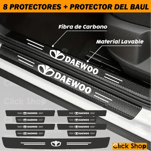8 Protectores + 1 Protector de Baul - F