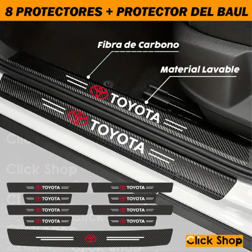 8 Protectores + 1 Protector de Baul - F