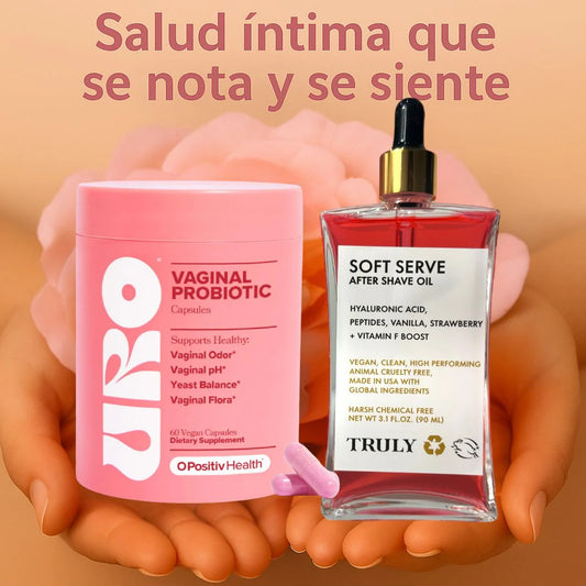 G - Combo Salud Íntima URO + Aceite Truly: El dúo que transforma tu zona V