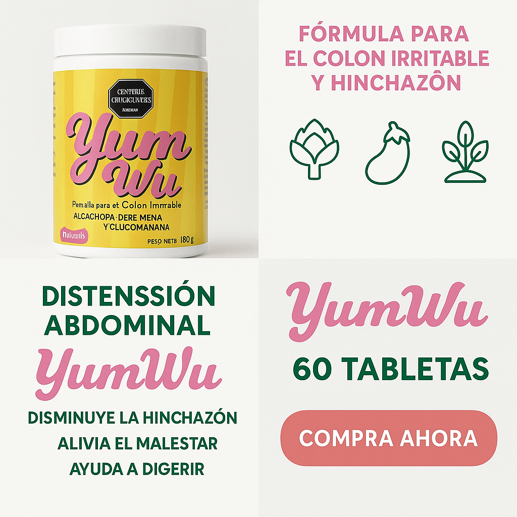 YumWu para Colon Irritable e Hinchazón - F