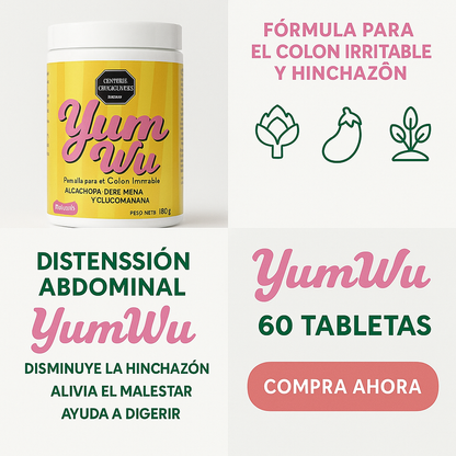 YumWu para Colon Irritable e Hinchazón - F