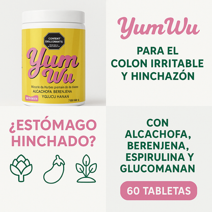 YumWu para Colon Irritable e Hinchazón - F