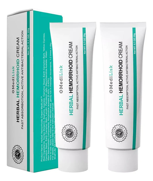 2x1 - Crema Herbal para Hemorroides - F
