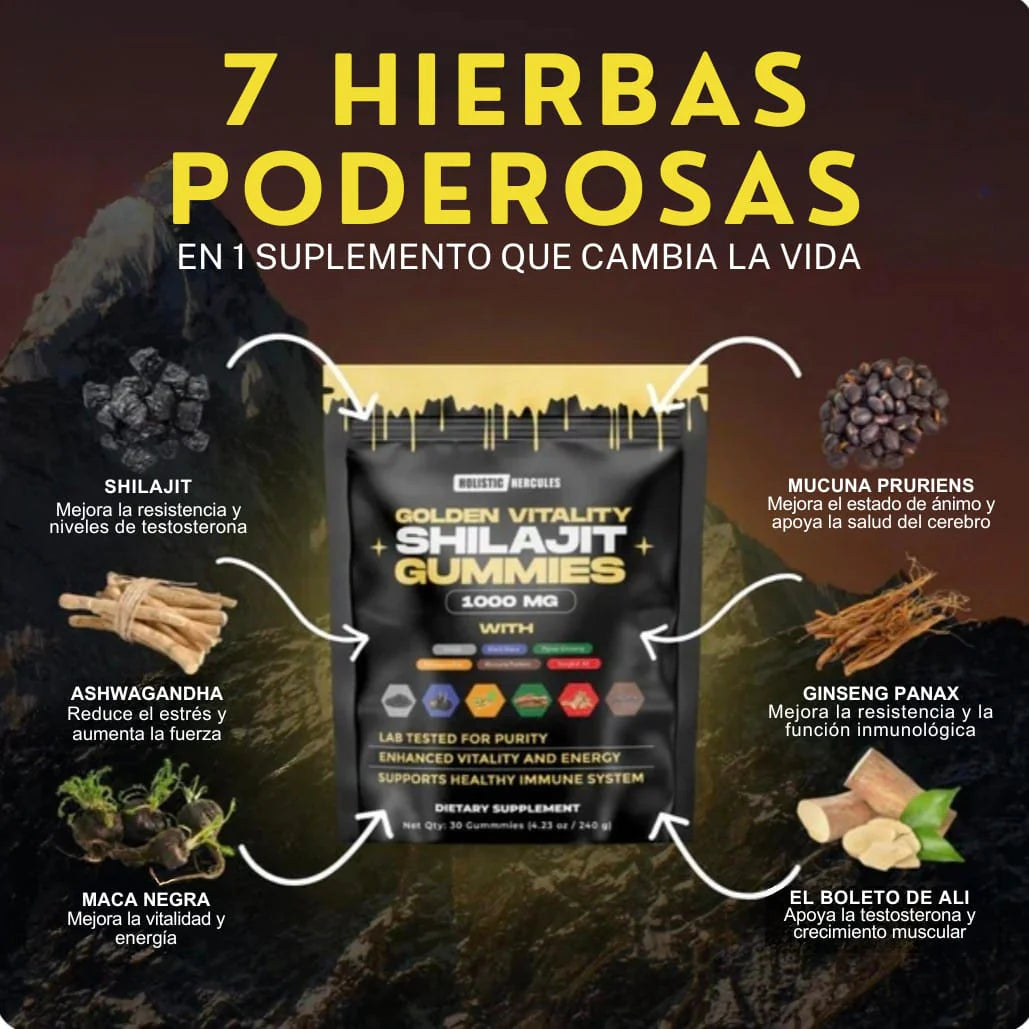 F - Hercules Shilajit Gummies