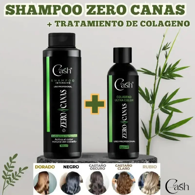 Shampoo Anti-Canas + Tratamiento Colágeno - G