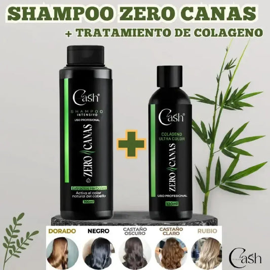 Shampoo Anti-Canas + Tratamiento Colágeno - G