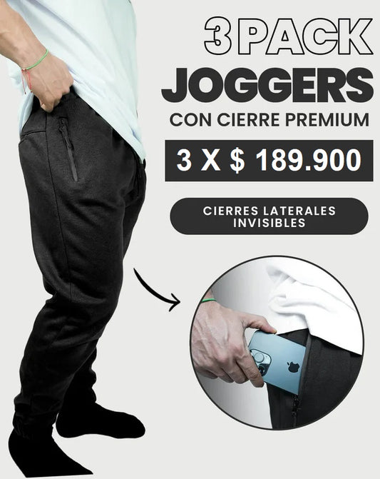 LP - Joggers Comfy™ Cierres Invisibles