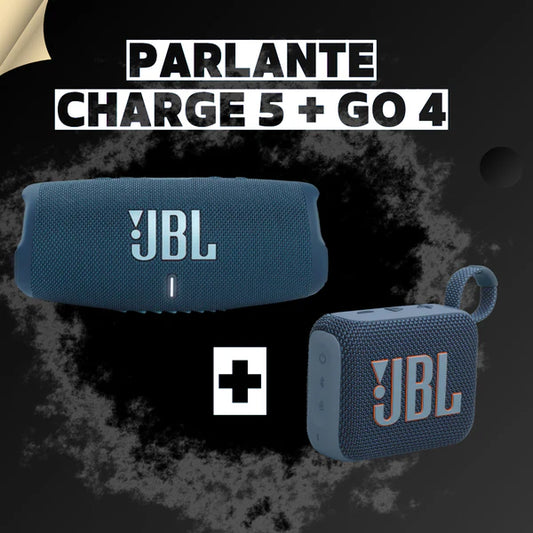 LLeva el JBL Charge 5 y recibe de obsequio el JBL Go 4 Potencia compacta que llevas a todas partes - G