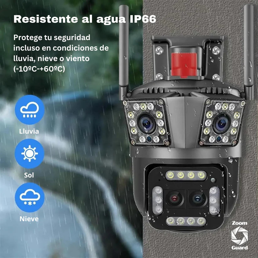 Zoom Guard: Cámara de Seguridad WiFi - G