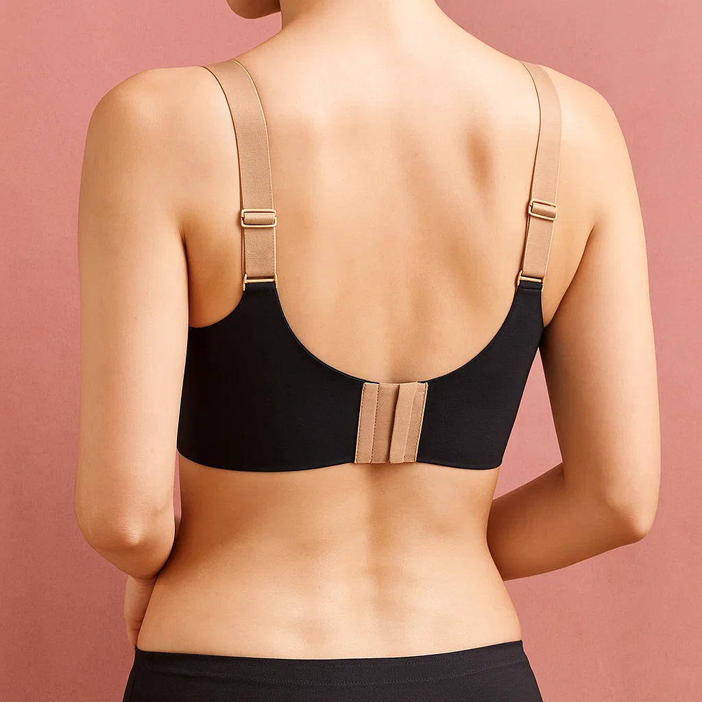 3 en 1 - Brasier Sin Costuras con Realce Y Corrector De Postura