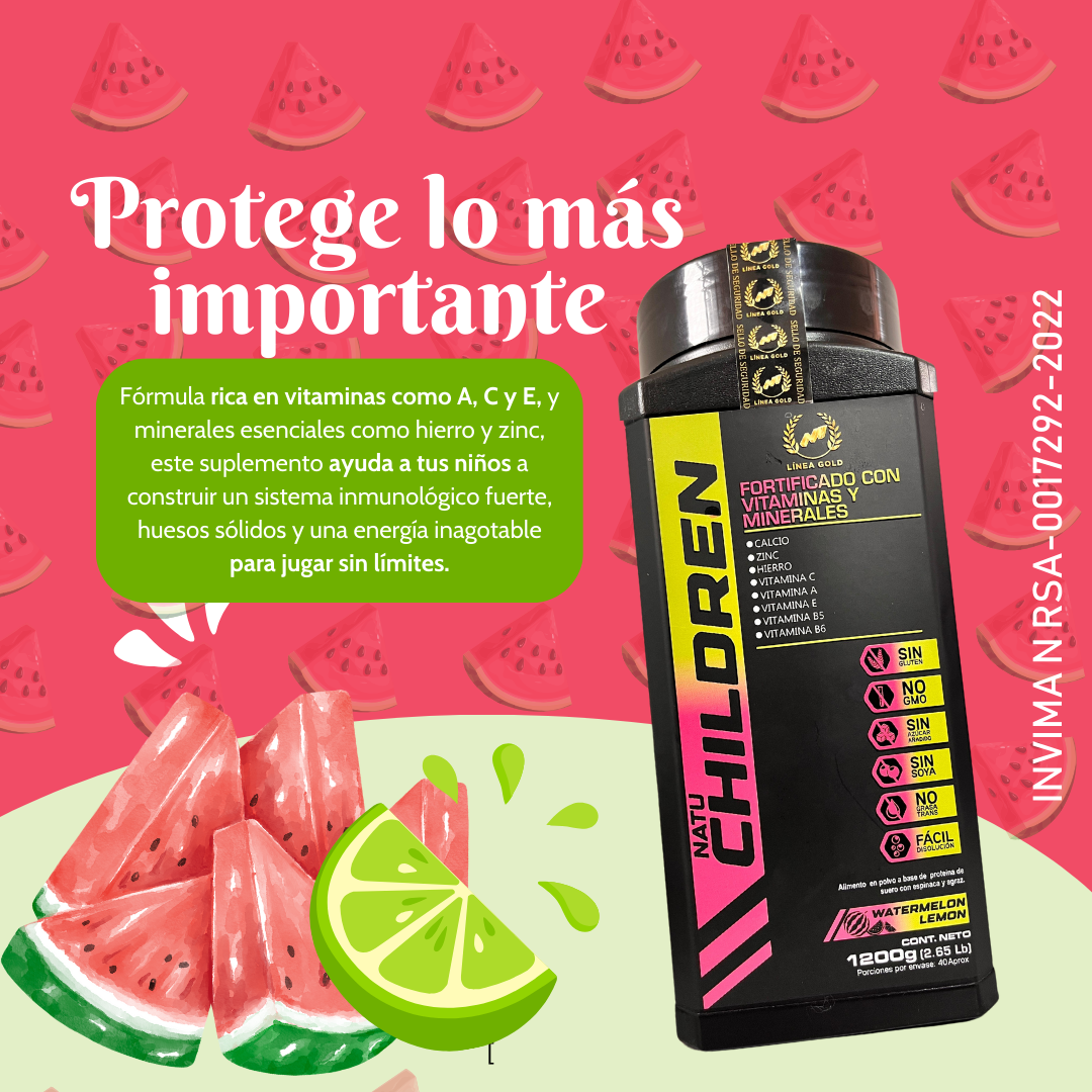 🌱 ¡Natu Children – Crecimiento saludable para niños felices!