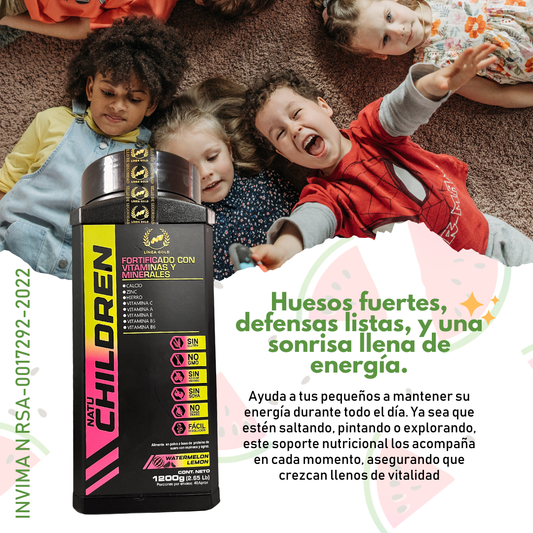 🌱 ¡Natu Children – Crecimiento saludable para niños felices!
